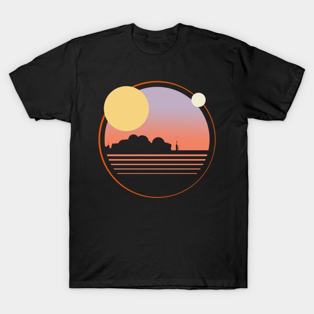 Tatooine lonesome places T-Shirt by Quentin1984